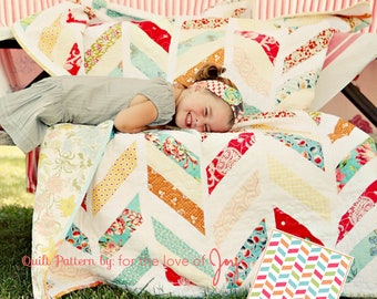 My Song Herringbone Quilt Pattern