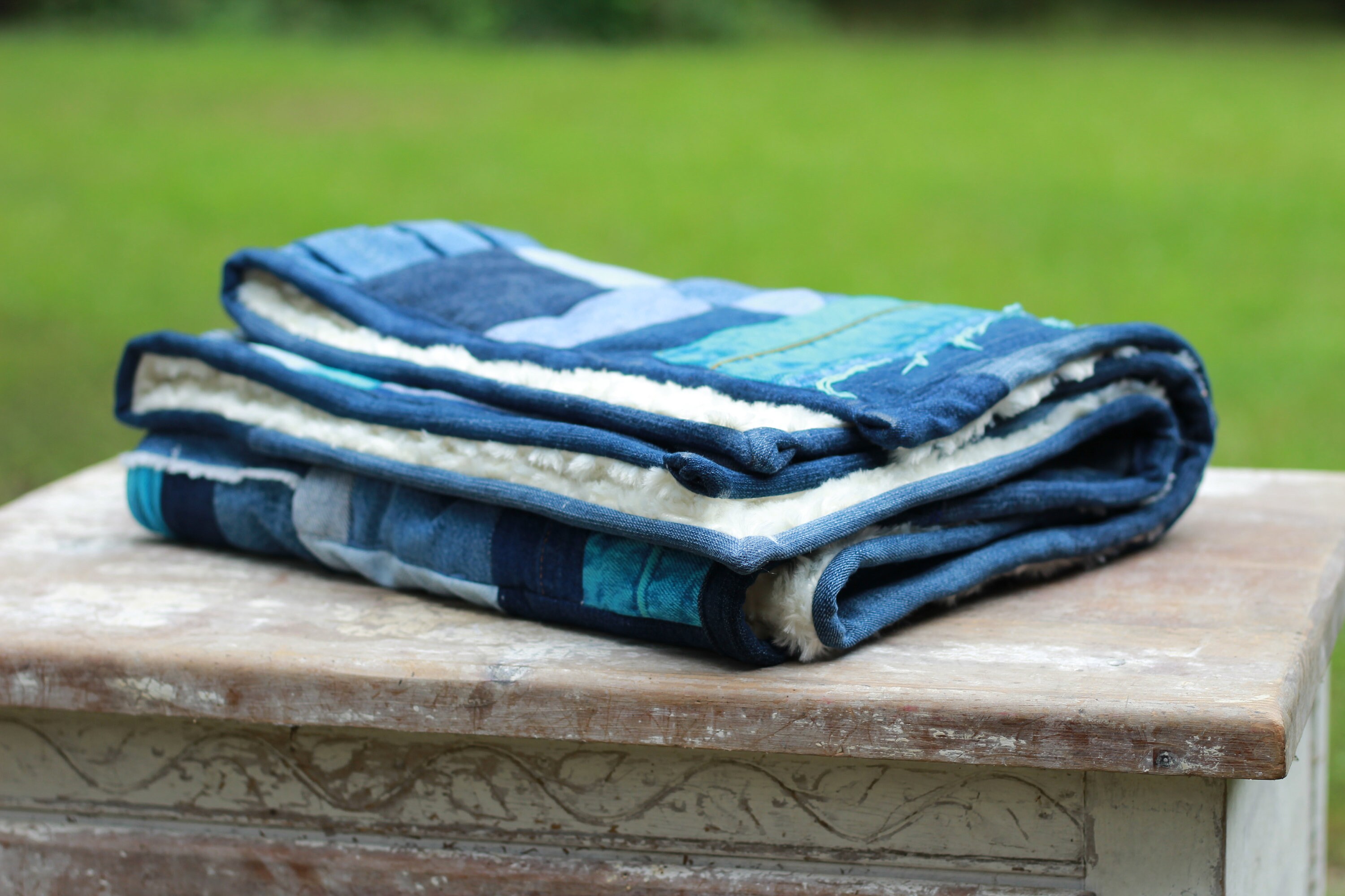 Baby Quilts for Boys Denim Baby Quilt Handmade Quilts Lap Etsy