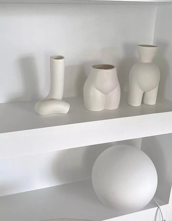 Abstract Human Body Vase Ceramic Vase Flower Vase Body Etsy