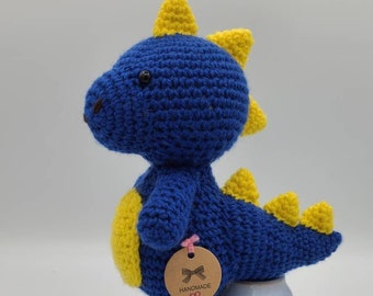 Crochet stuffed dino