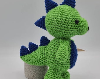Crochet stuffed dino