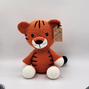crochet tiger