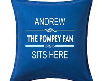 Football pillow | Etsy Personalised Football Pillow Case Shirt