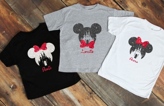 personalised minnie mouse t shirt