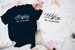 Personalised With Date - Hubby & Wifey T Shirts, Sweatshirts, Bride Wedding Honeymoon sweatshirt Fiance Fiancee 