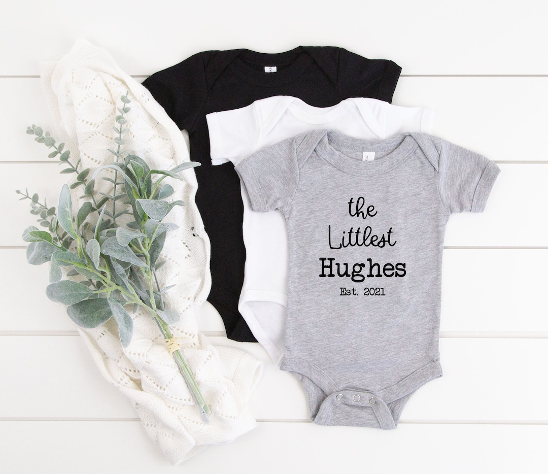 The Littlest Baby Body Suit Babygrow Set of 3 with Etsy Italia