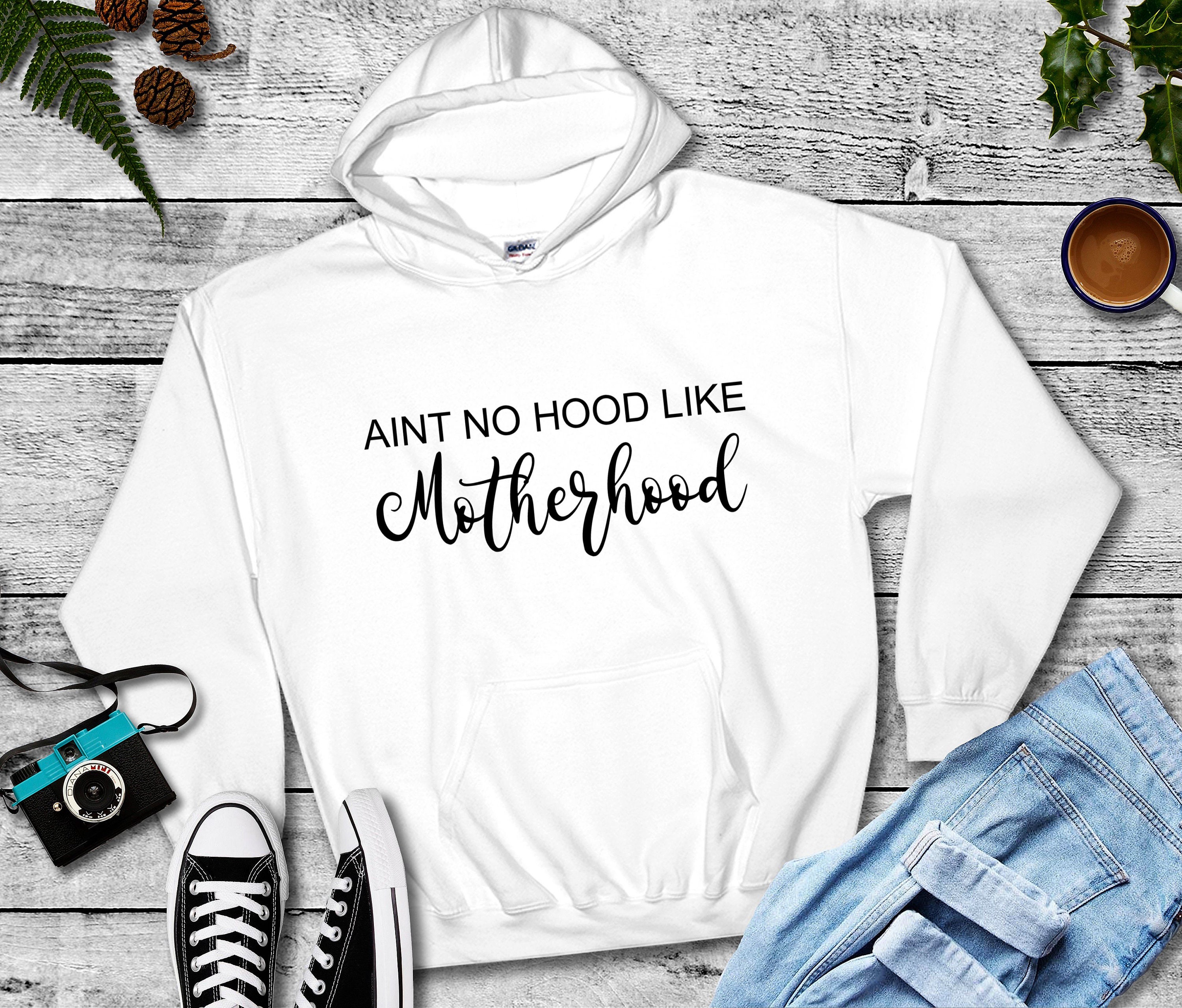 sweatshirt with front pocket no hood
