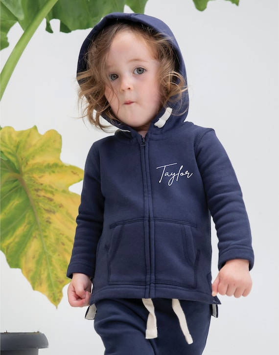 Nombre personalizado Bebé Niño con Sudadera con - Etsy España