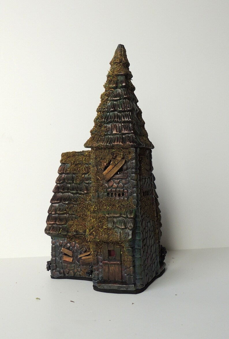 Medieval Building Incense Burner Lights Up Etsy
