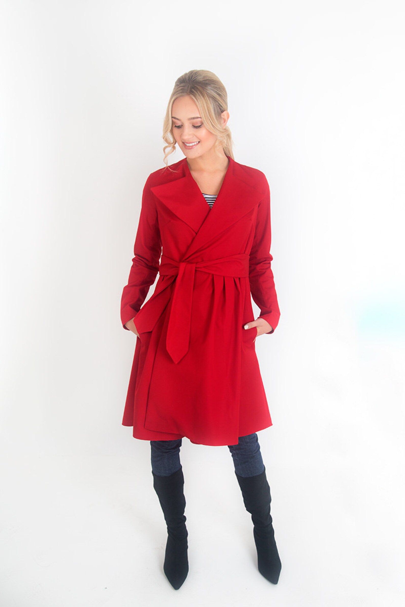 PDF Simple Sew Trench Coat Sewing Pattern capsule Collection UK 820 Etsy