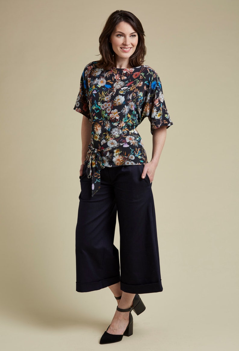 tie back blouse pattern