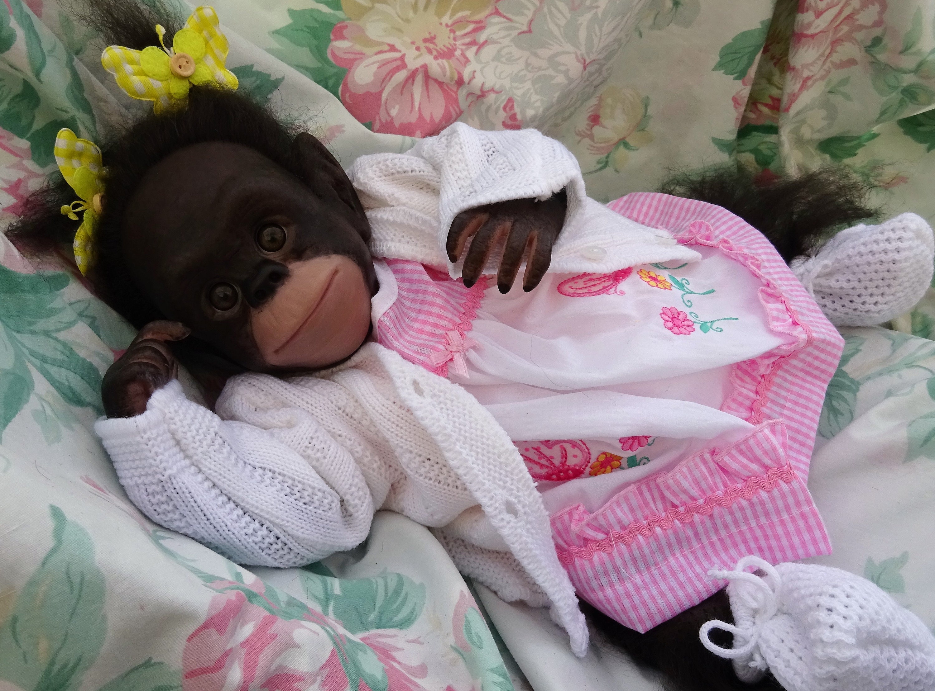 reborn baby monkey