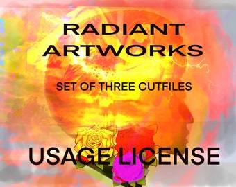 License for three cut files