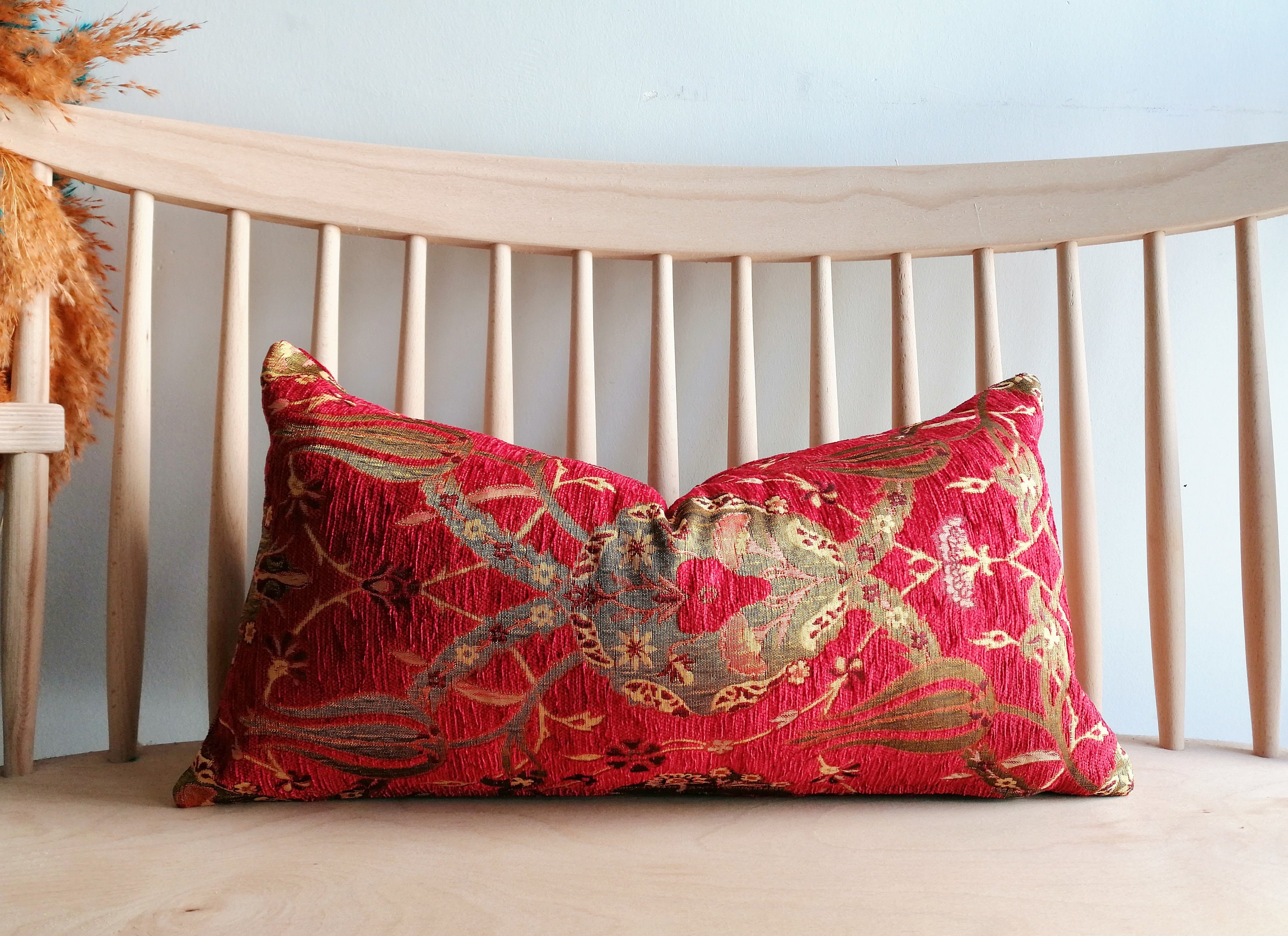 Lumbar Pillow Cover12x24 Pillow Case kilim Pillow Turkish Etsy