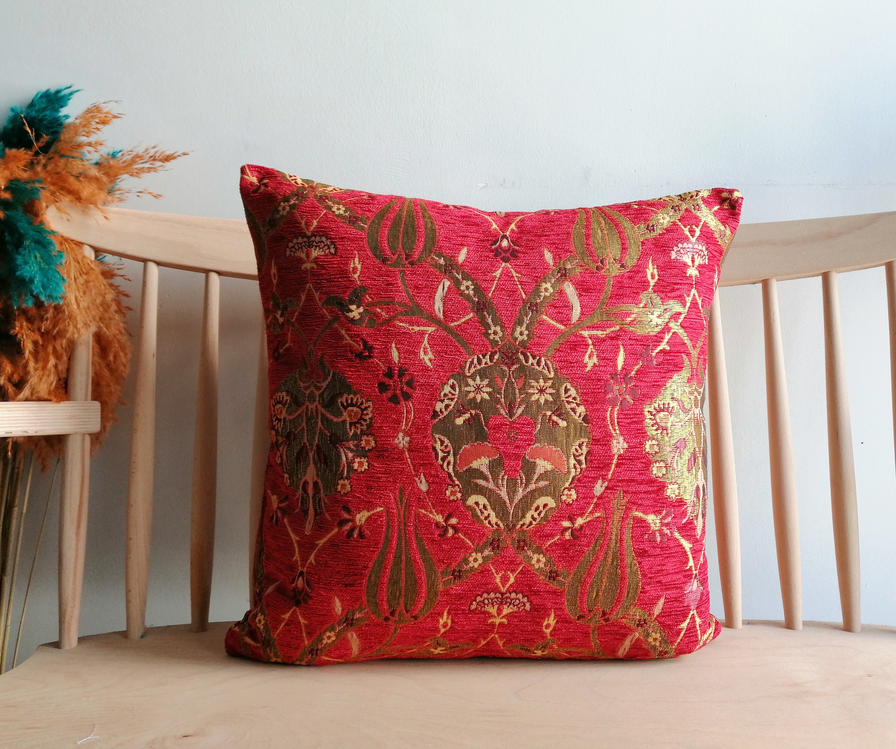 Lumbar Pillow Cover12x24 Pillow Case kilim Pillow Turkish Etsy