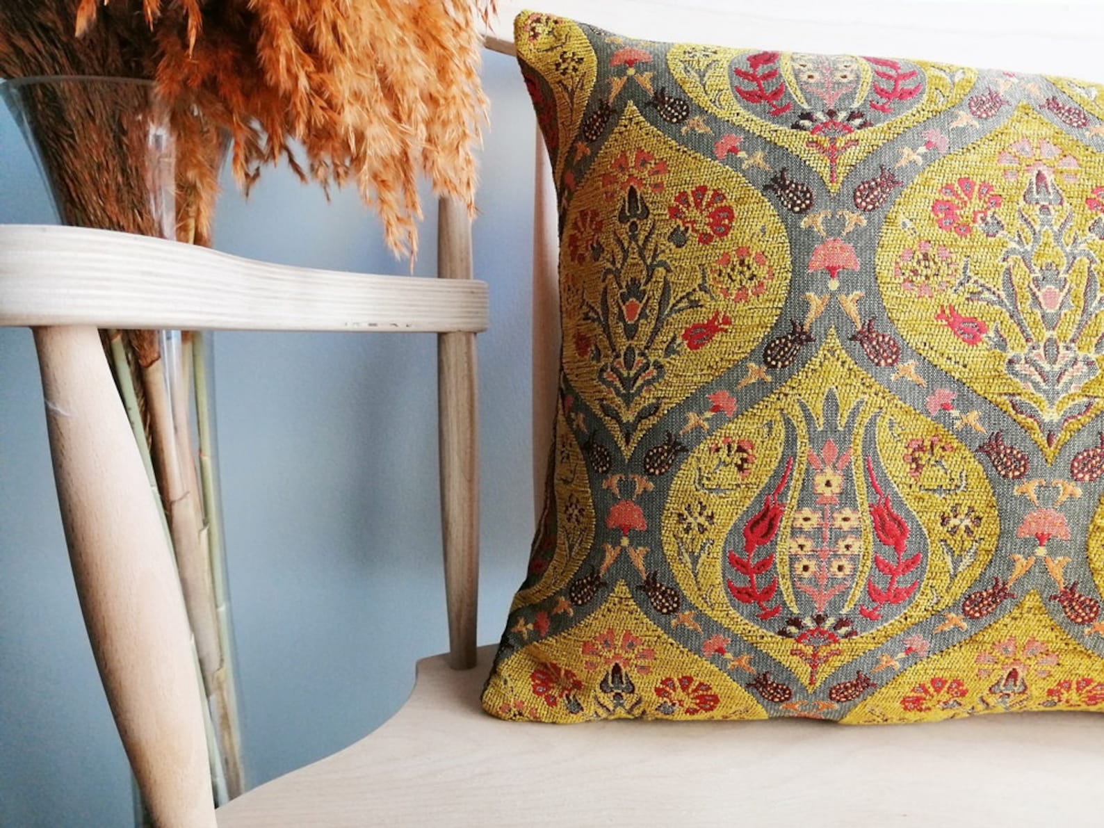 16x24 Mustard Yellow Decorative Pillow Cover Yellow Throw Etsy