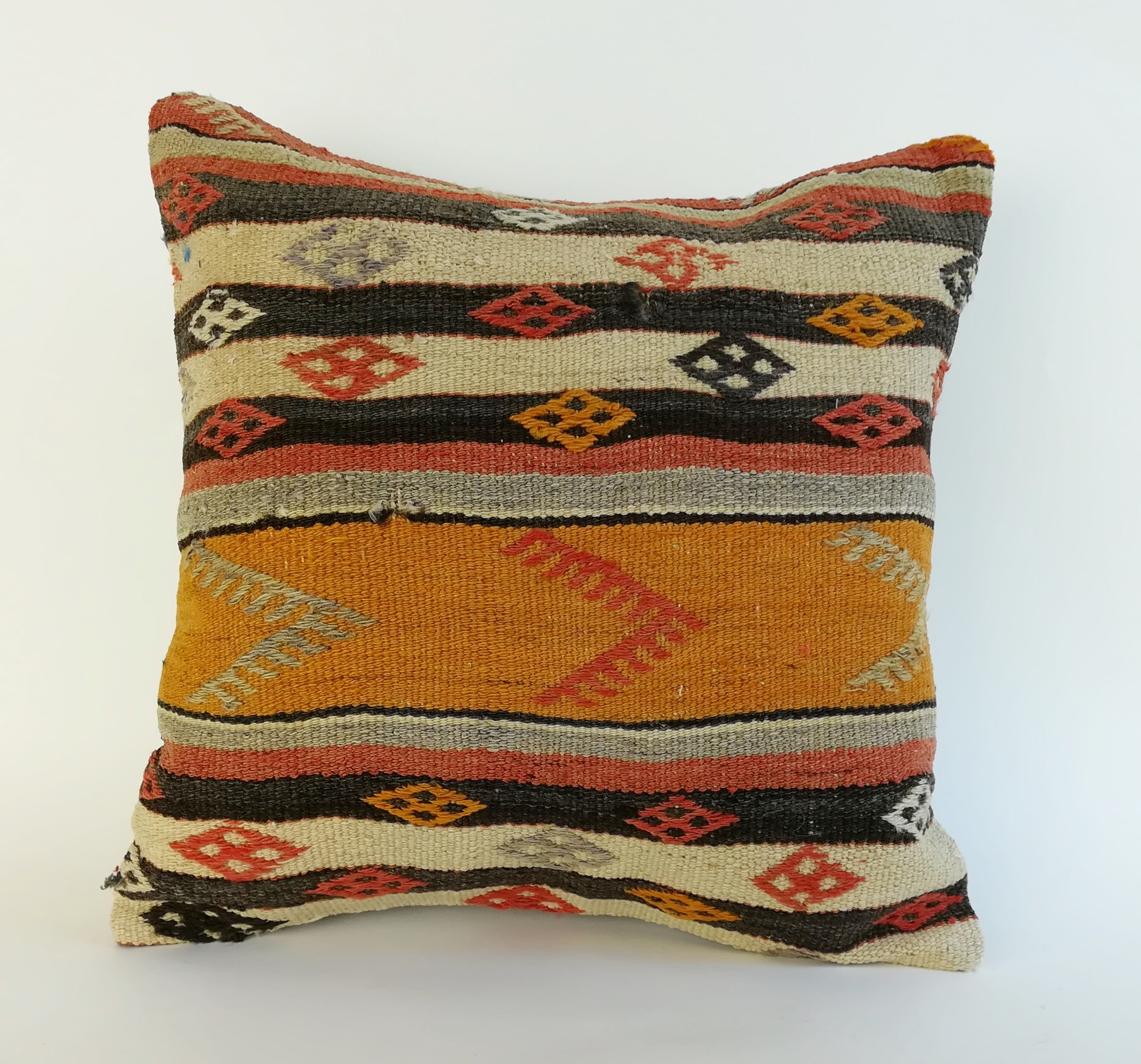 Vintage kilim pillow 40x40 cm / 16x16 inch Etsy
