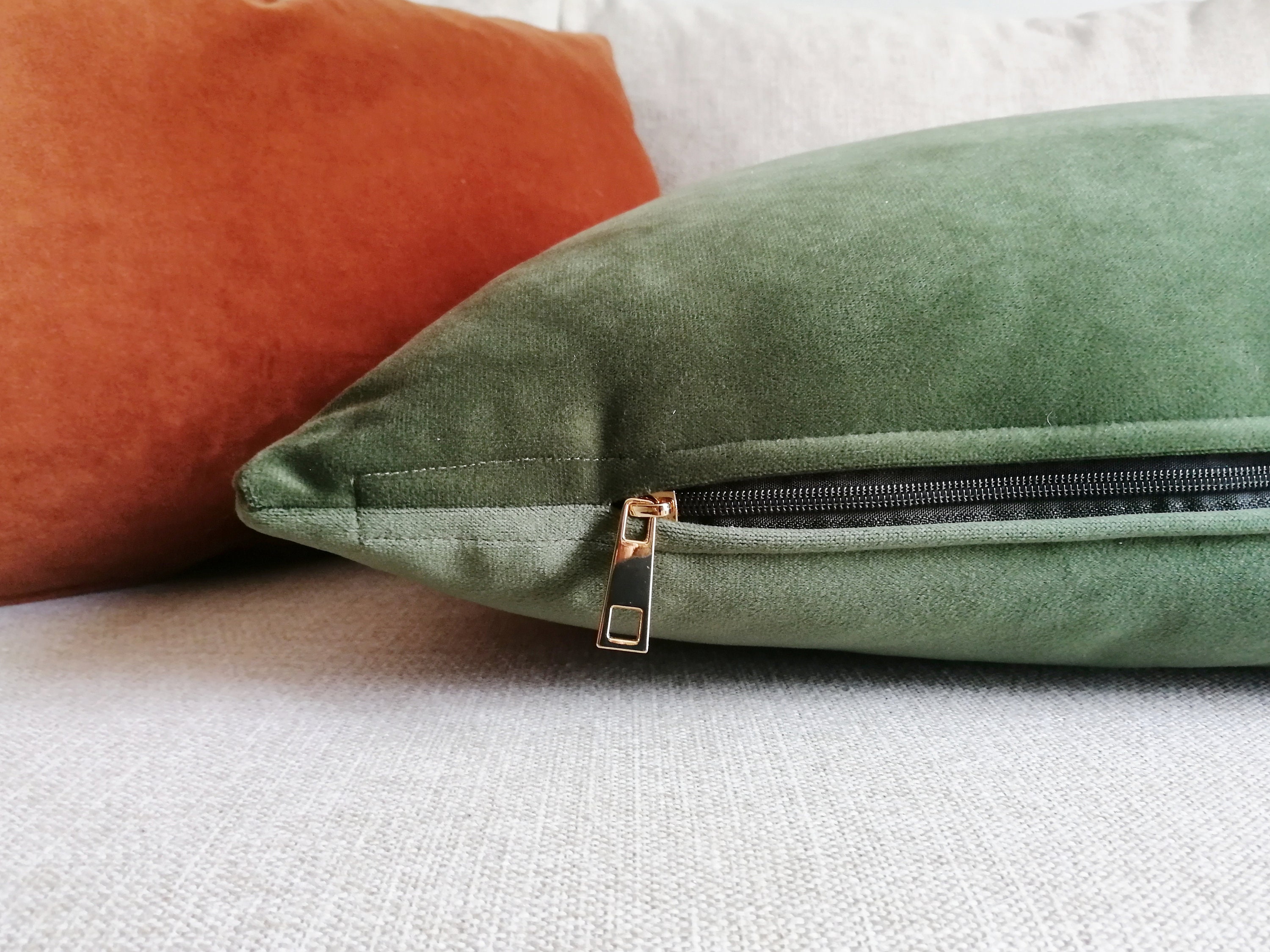 2 Waterproof Lumbar Pillow Case Covers 12x19″ Outdoor Indoor Patio