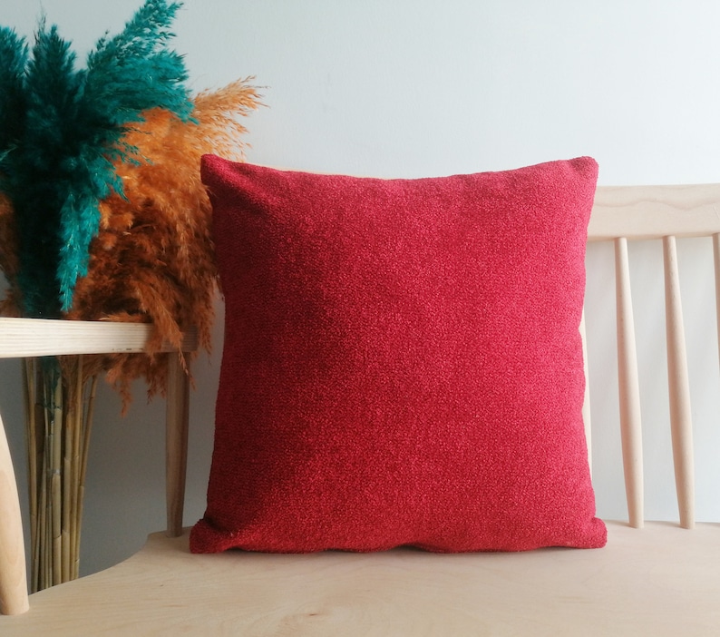 ClassicArtStudio Boucle Pillow Cover - Thumbnail 2