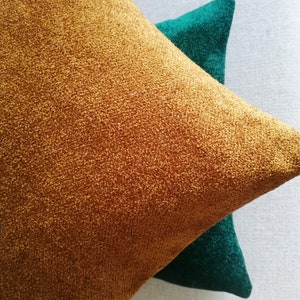ALL SIZE Green Lumbar Pillow Cover Green Pillow Mustard Throw Pillow Green Pillow Lumbar Pillow Cover 12x20 12x24 14x36 Lumbar Pillow