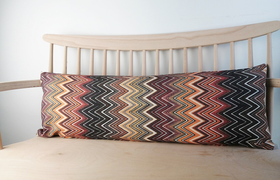 Long Lumbar Pillow Long Bed Pillow 12x36 Lumbar Pillow Etsy