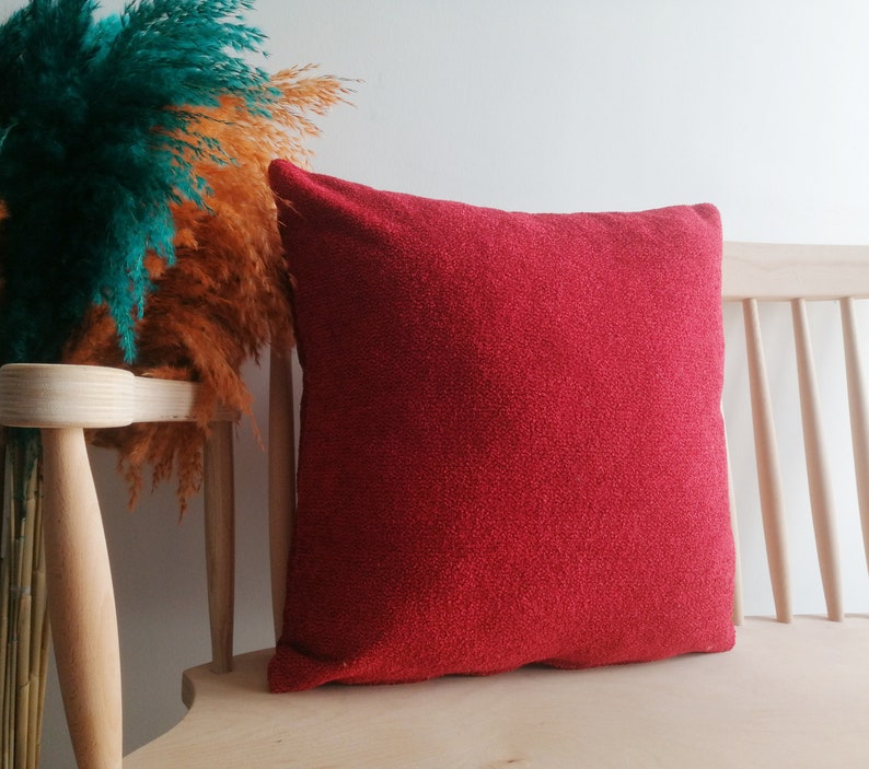 ClassicArtStudio Boucle Pillow Cover - Thumbnail 3