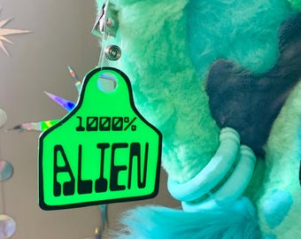 Customizable 3D Printed Eartag