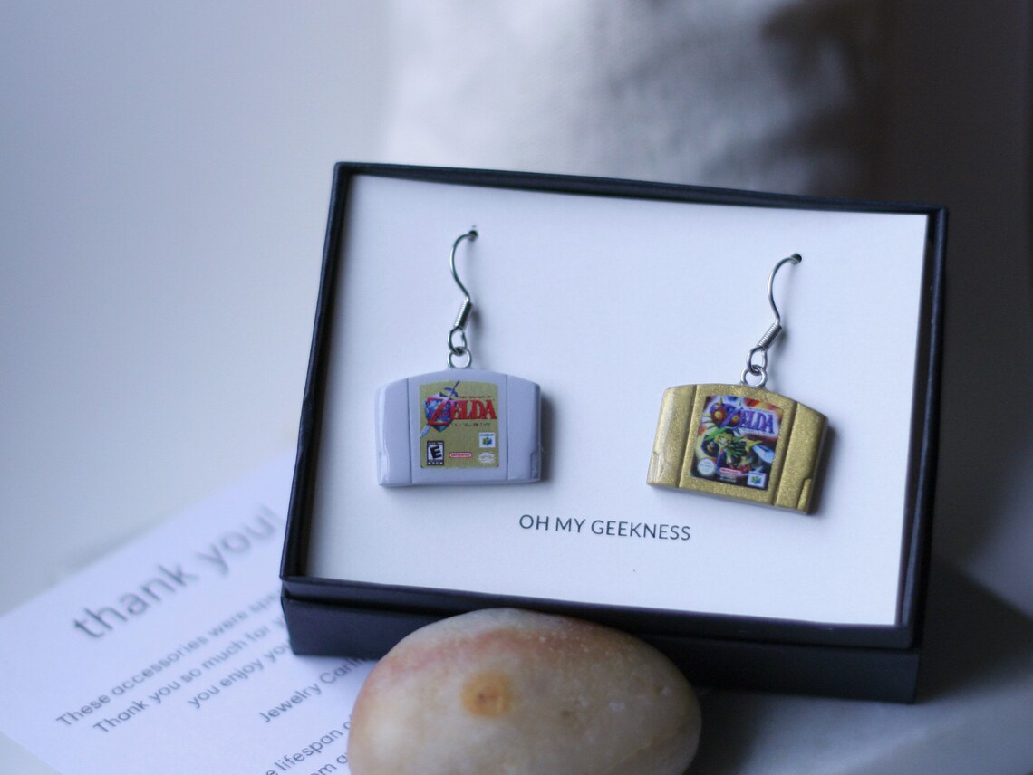 N64 Cartridge Earrings Inspired by Nintendo Choose ANY Two Etsy