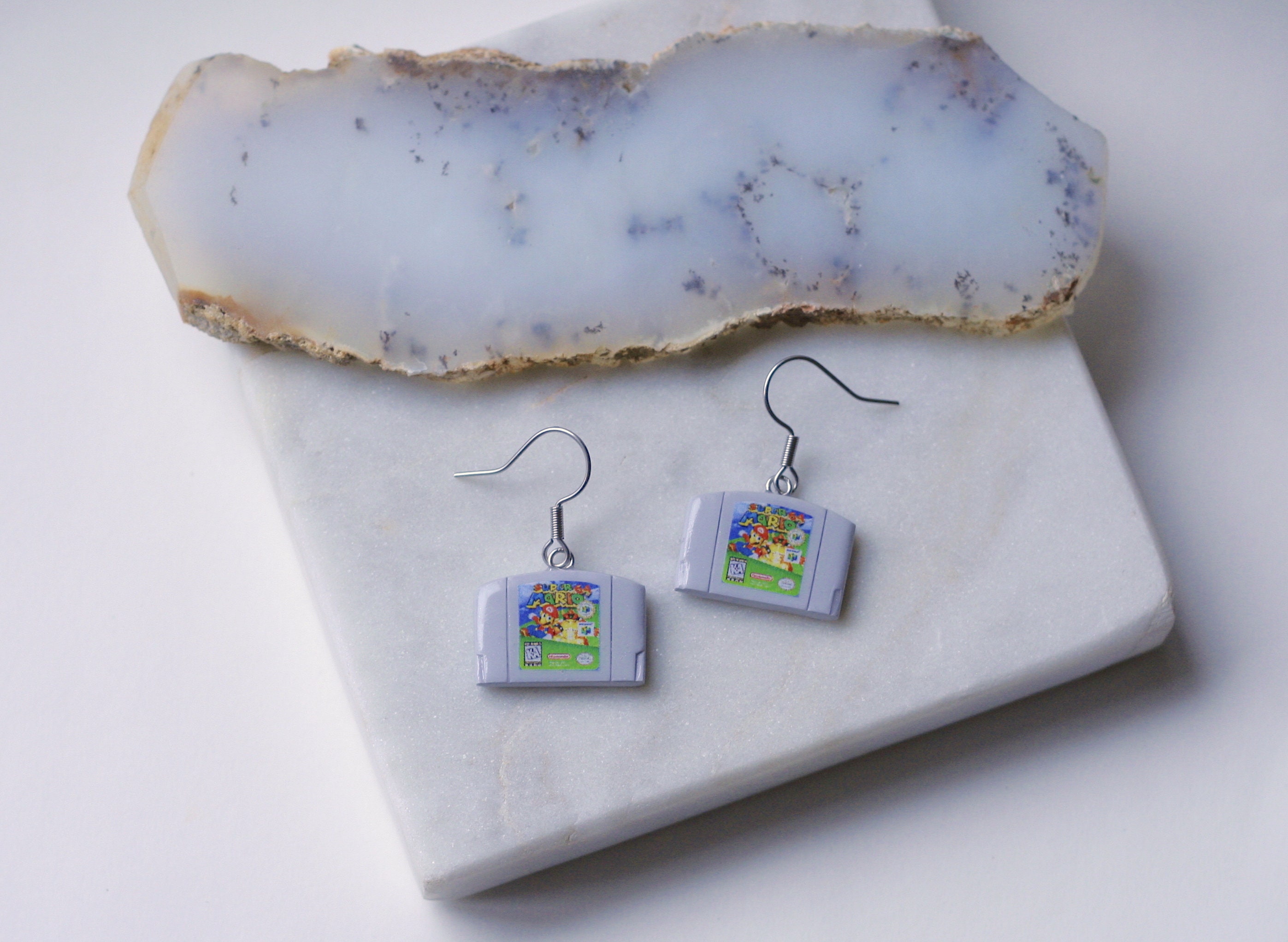 N64 Cartridge Earrings Inspired by Nintendo Choose ANY Two Etsy