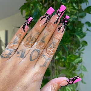 Venom Symbiote Press On nails