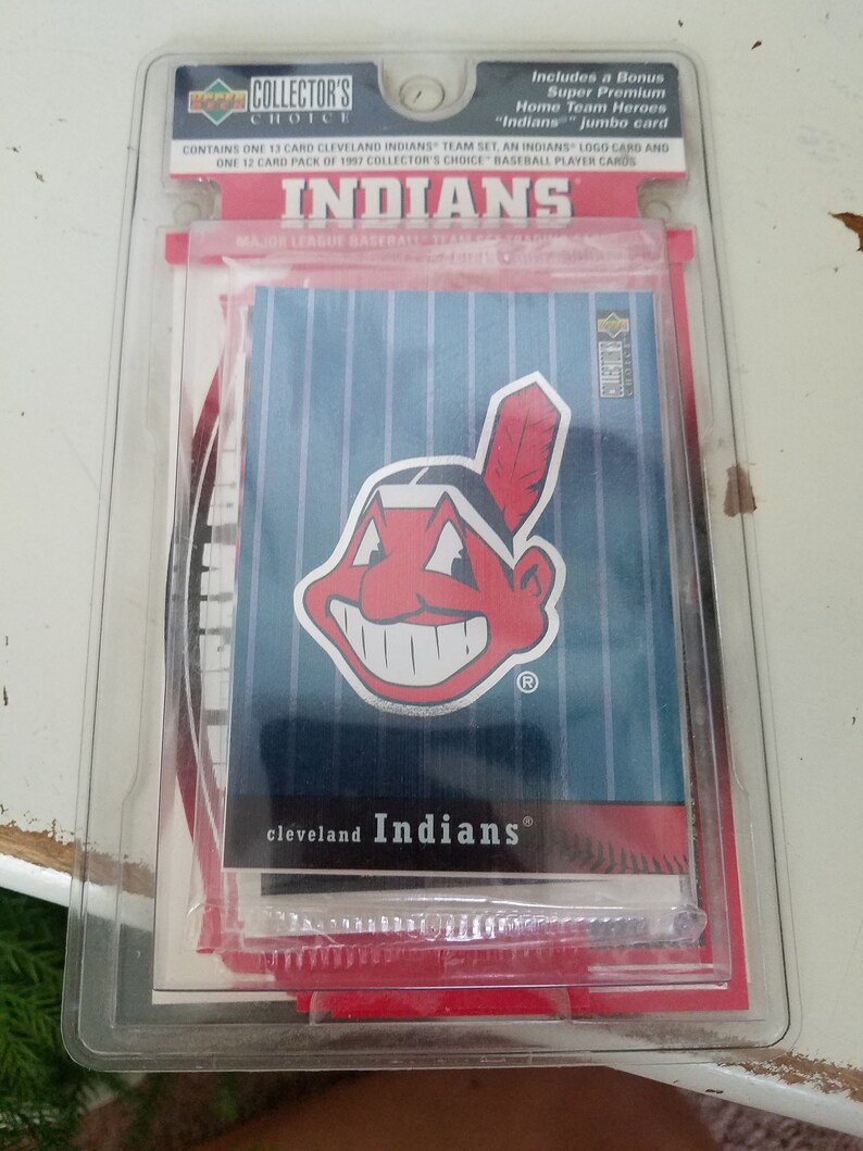 1997 Cleveland Indians Team Set Trading Cards NIB