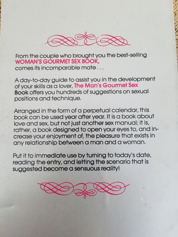 book gourmet man sex Is tom felton gay
