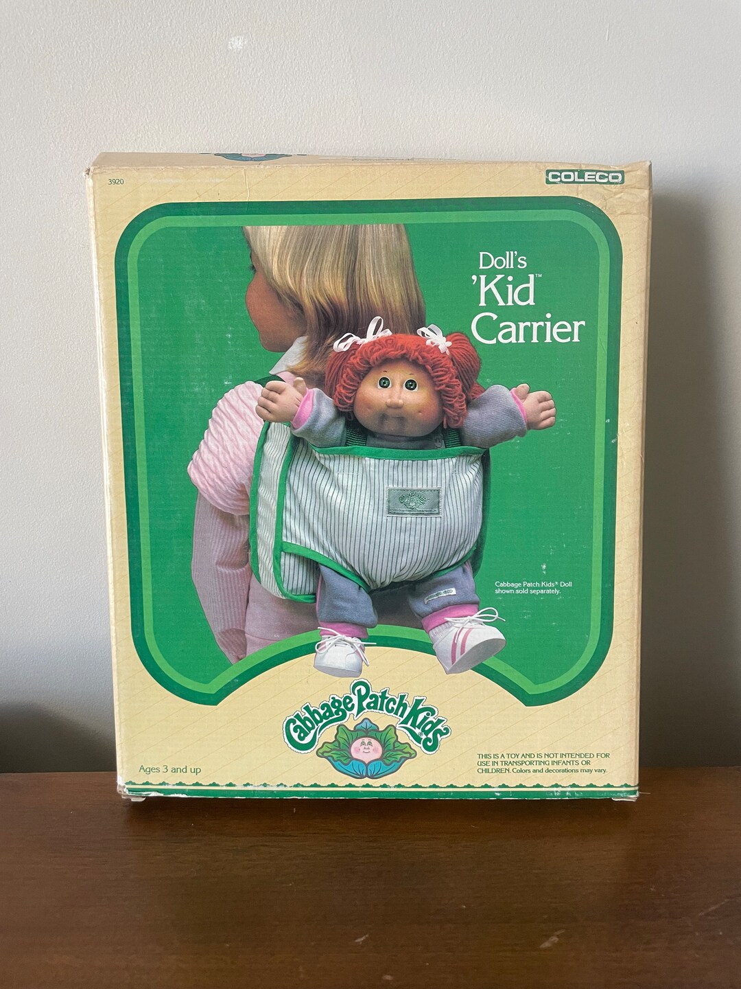 Cabbage Patch Kids Doll Carrier NIB Vintage 1984 Etsy