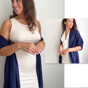 Navy Pashmina, Navy Bridesmaids, Navy Wrap, Navy Shawl, Navy Blue Wedding Shawls, Navy Wedding, Wedding Wrap, Scarf, Party Wedding, Races