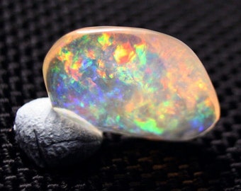 Rare Mexican Contraluz Precious Opal 4ct Stunning Rutile Water Opal See Video