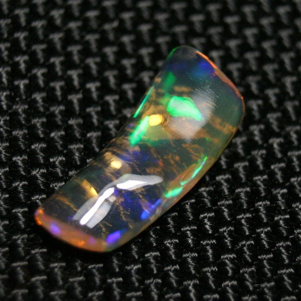 2.6ct Rare Mexican Contraluz Precious Fire Opal Exquisite Stunning Water Opal