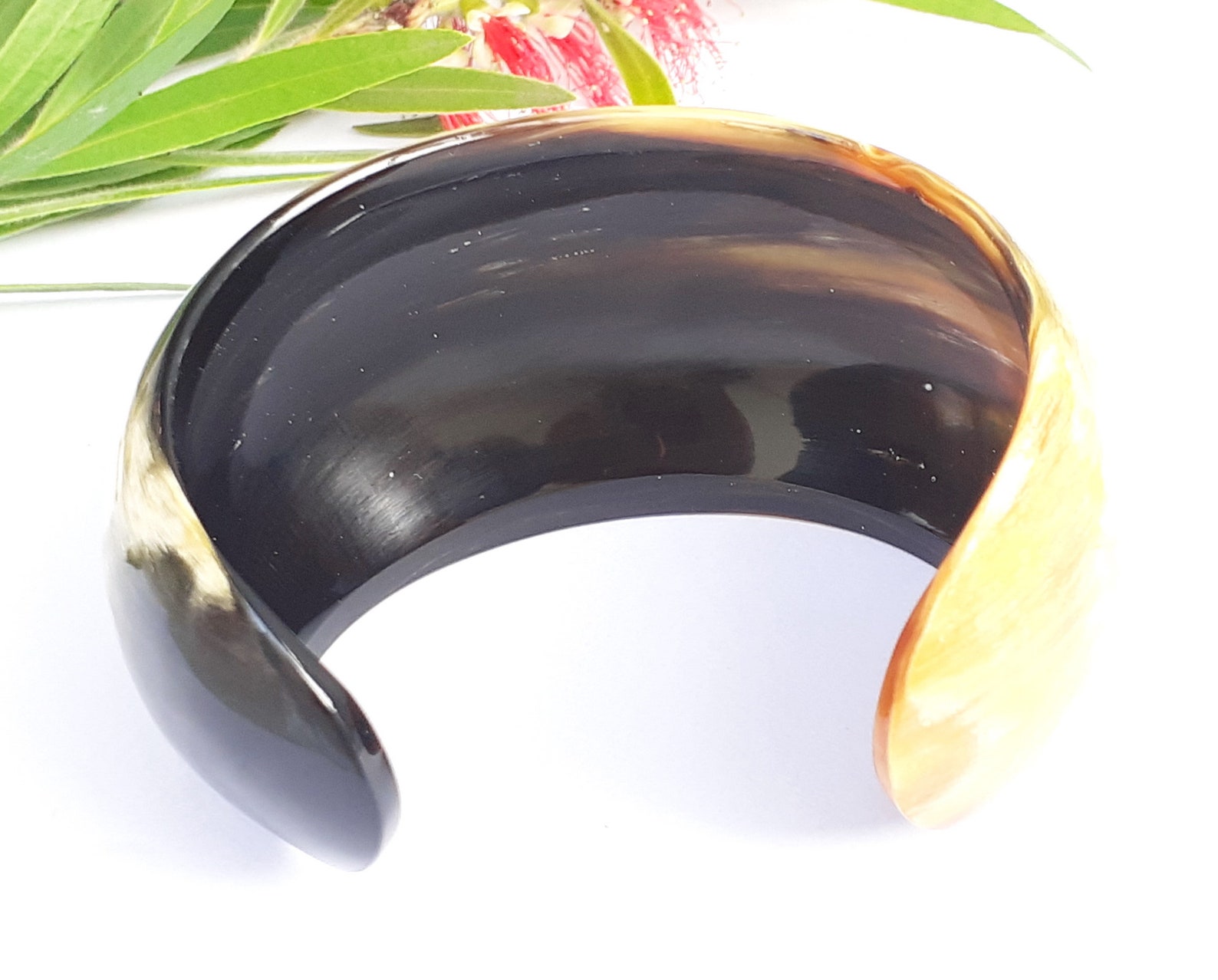 Buffalo horn bracelet unique jewelry gifts for women Horn Etsy