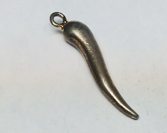 Food Charm Sterling Silver PS1409 Pepper Charm Chile Pepper Charm Chile Pepper Pendant