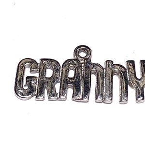 Sterling silver Granny charm vintage # G 17