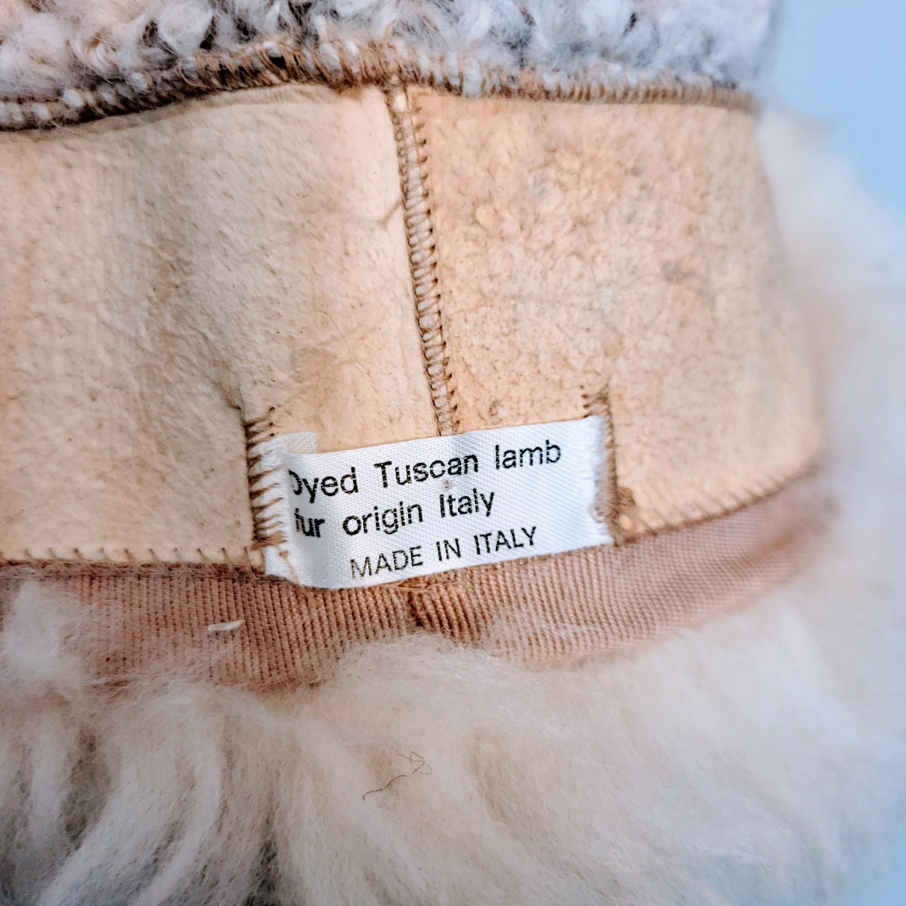 Genuine Tuscan Lamb Skin Fur Made In Italy Italian Lamb Fur Hat - Etsy main image 2