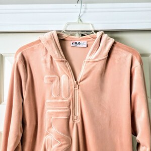 Fila velour tracksuit womens 2025