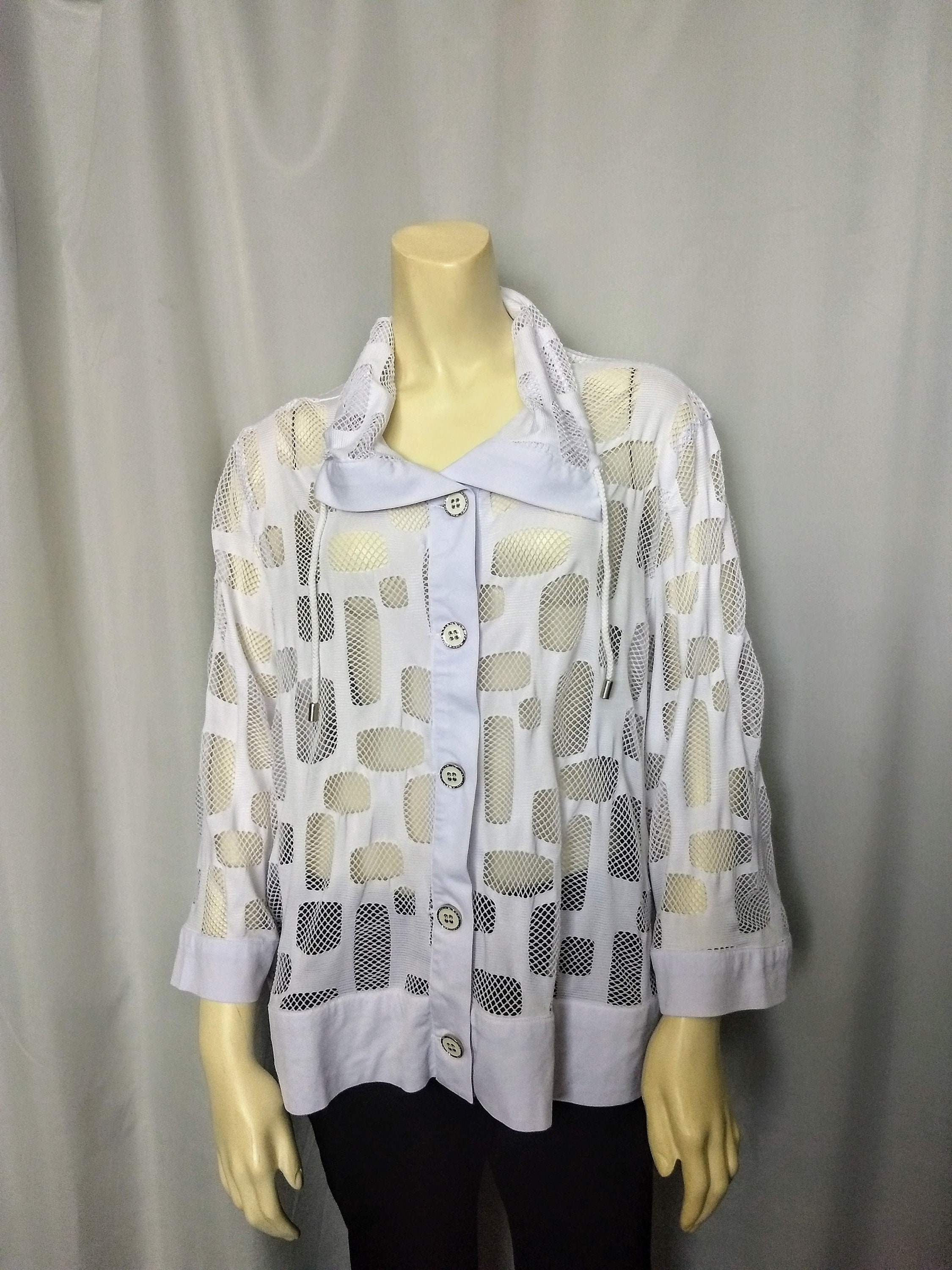 Sheer cover deals up jacket