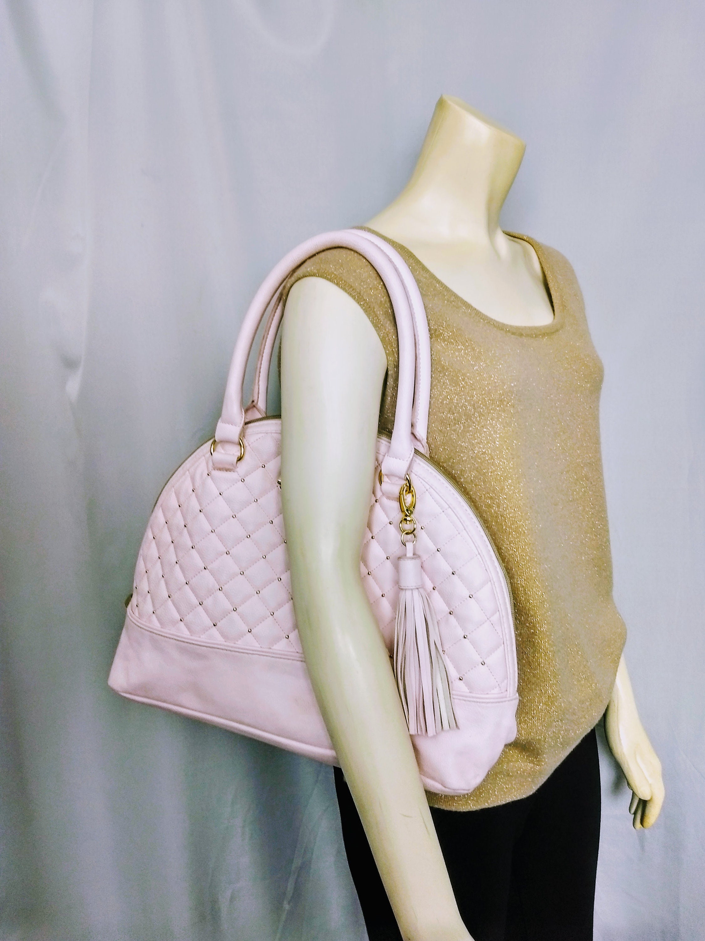 Gucci Mini Dome Micro Guccissima Leather Shoulder Bag Pink