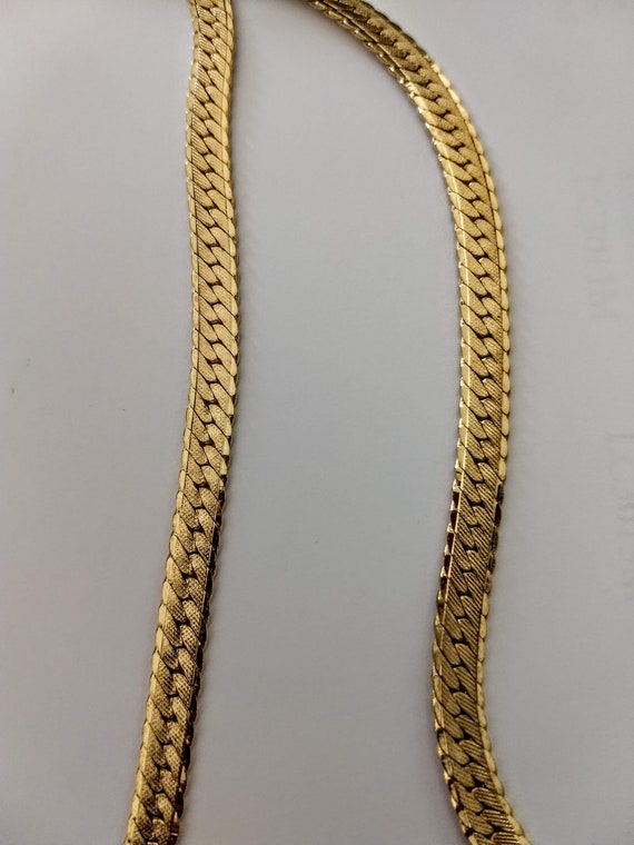 Gold Plated Heavy Chain Unisex Necklace/30" Long … - image 7