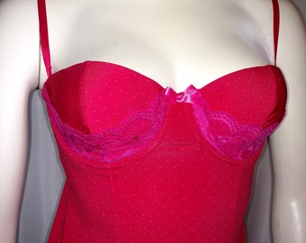 Victorias Secret Sexy Little Things Pink Lace Lightly Lined Bra