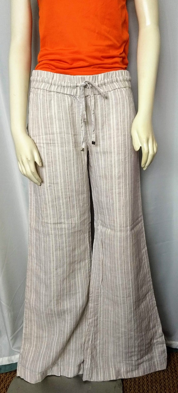GUESS by Marciano Pants,Summer Linen Pants,Wide L… - image 3