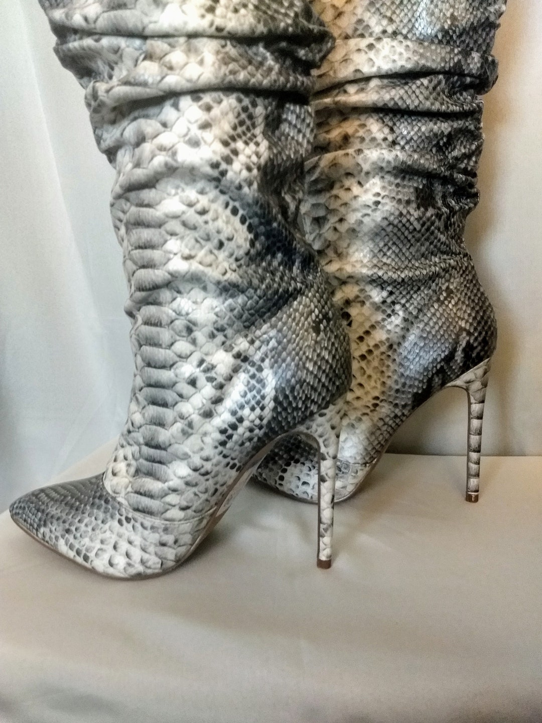 Bottes imitation serpent hotsell