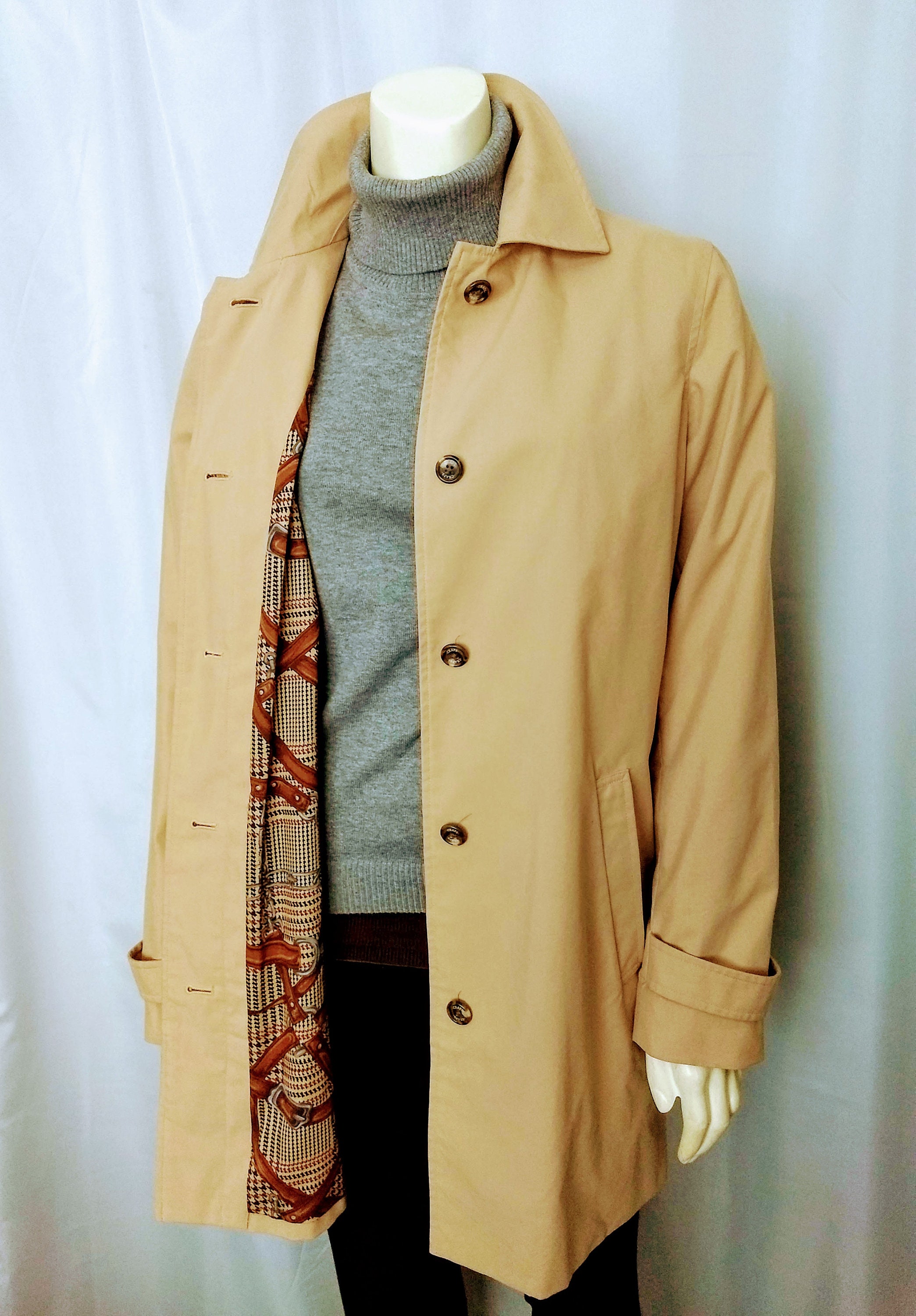 chaps trench coat