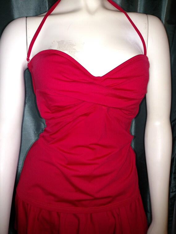 ralph lauren skirted swimsuit