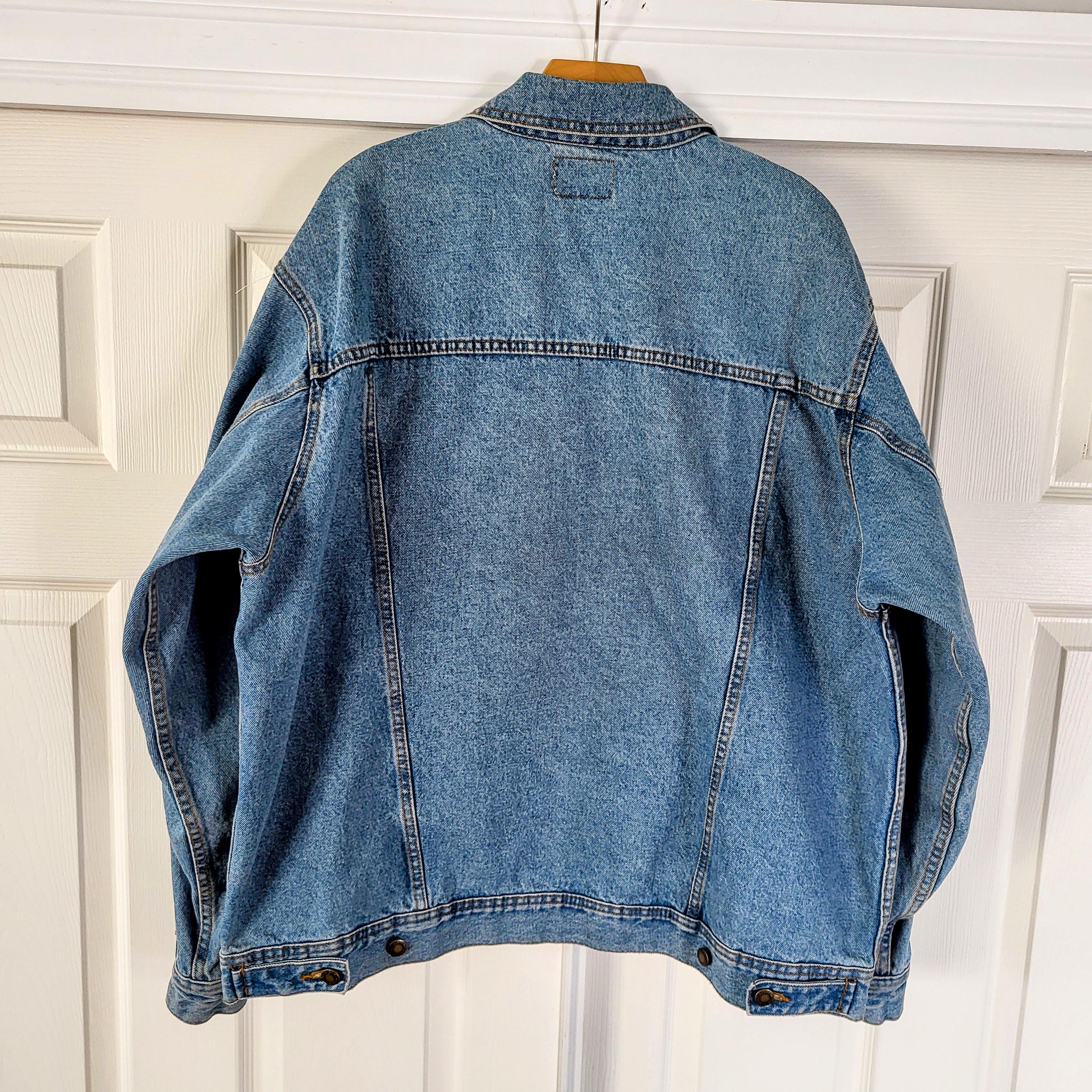 Veste en jean bleue pour homme wrangler héro vintage des